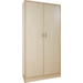 Hoge kast, ahorn, 100 × 40 × 188 cm,  2 deuren, 4 legplanken