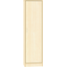 Hoge kast, ahorn, 51 x 40 x188 cm, 1 deur rechtsdraaiend, 4 legplanken