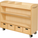 Kast ahorn, 105 × 40 × 89 cm, verrijdbaar, excl. bakken