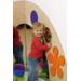 Spiegelhoek met elementen, 120 cm breed, 103 cm hoog