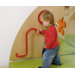 Spiegelhoek met elementen, 120 cm breed, 103 cm hoog