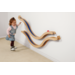 Wandkogelbaan 151 x 9 cm, set van 2