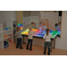 Lichttafel 180 x 60 cm, in 2 hoogten verstelbaar