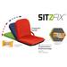 Sitzfix® vloerstoel rood