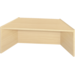 Podiumelement trapezium 100×40×35 cm, Ahorn met Tretford bekleding