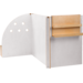 Kinderopvangspeelwand, rollenspel, 129 x 143,5 x 101,5 cm, berkenmultiplex