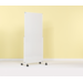 Smit Visual mobiel whiteboard, emailstaal wit, 180x75 cm