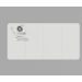 Whiteboard VisuWall met zwarte rand en afgeronde hoeken,  392 × 198 cm