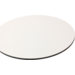 Whiteboard Chameleon emaille rond met zwarte rand Ø 118 cm