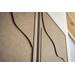 FLOW 2 luik -Acoustic Art - Bruin, 2 stuks, 80x60 cm