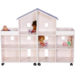 Klip Klap poppenhuis H115xB150xD37,5 cm dak