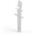 Kinderstoel - CLICK&FOLD All White | white