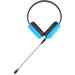 Lumaz Edu Hoofdtelefoon set van 6 st. (Blauw) + 2 kabels Mini-jack en USB-C