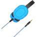 Lumaz Edu Hoofdtelefoon set van 6 st. (Blauw) + 2 kabels Mini-jack en USB-C