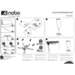 Flipover staal Nobo Nano Clean™ mobiel