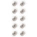 Glasbordmagneet NOBO 32mm transparant extra sterk, 10 stuks