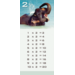 Tafelkaartjes Werelddieren 3022 12 motieven, 120 stuks