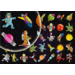 Beloningsstickers Astronauten 358 40 motieven, 800 stuks