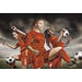 Beloningskaarten 4617 Voetbalmeiden 4 motieven, 96 kaarten