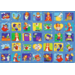 Beloningsstickers 457 Sint en Piet verkleedfeest, 35 motieven, 700 stuks