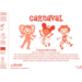 Beloningsstickers 460 Carnaval, 36 motieven, 720 stuks