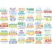 Beloningsstickers 464 Mindset Teksten, 30 motieven, 600 stuks