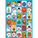 Beloningsstickers Kerst 55 36 motieven, 720 stickers