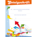 Getuigschrift Schoolspullen 1 motief, 10 stuks