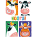 Miniposters Fantasie dieren 1027 4 motieven, 20 stuks