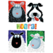 Miniposters Fantasie dieren 1027 4 motieven, 20 stuks