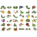 Beloningsstickers 471 Rupsje Nooitgenoeg, 36 motieven, 720 stuks