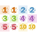 Beloningsstickers tafel 1-5 + 10, 240 stickers