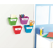 Opbergbakjes magnetisch, 4 stuks