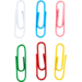 Paperclip gekleurd, 500 stuks ass.