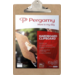 Klemplaat A4 bruin, hardboard