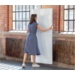 Whiteboard Nobo Move&Meet basis set afneembaar en draagbaar whiteboard grijs