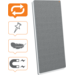 Whiteboard/memobord Nobo Move&Meet afneembaar en draagbaar 180x90cm grijs frame