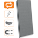Whiteboard/memobord Nobo Move&Meet afneembaar en draagbaar 180x90cm zwart frame