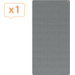 Whiteboard/memobord Nobo Move&Meet afneembaar en draagbaar 180x90cm zwart frame