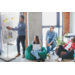 Flipover/whiteboard mobiel Nobo Move & Meet 70 x 100 cm