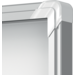 Binnenvitrine Nobo draaideur met slot 4 x A4