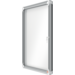 Binnenvitrine Nobo draaideur met slot 6 x A4