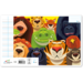 Schriften midicahiers 7,5-5-7,5, wilde dieren, 13,8 x 18 cm, 80 gr (25 stuks)
