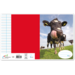 Schriften 4,5-3-4,5, gekke koe, 16,5 x 21 cm, 80 gr (25 stuks)