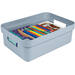 Opbergbox Sigma blauwgrijs 350 x 246 x122 mm, 9 liter