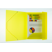 Elastomap A4 PP transparant geel