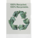 Transparantmap L-model Esselte Recycled PP A4 100µ set van 100 stuks