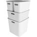 Opbergbox sigma cube 6 liter wit
