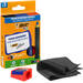 Whiteboard potloden BIC Multi surface assorti 3 st. incl. slijper en wisser