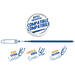 Navulling Carioca OOPS medium zwart, 3 stuks